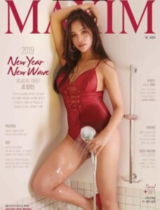 Maxim Korea — January 2019
