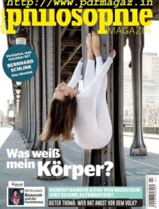 Philosophie Magazin Germany — April-Mai 2019