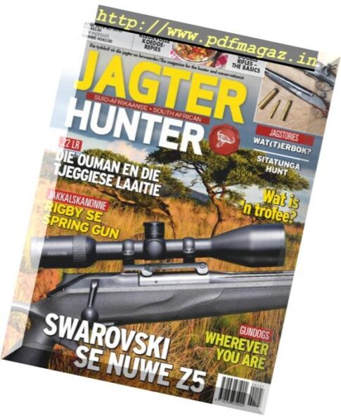 SA Hunter Jagter — April 2019