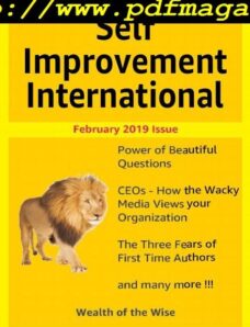 Self Improvement International — February 2019