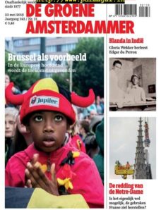 De Groene Amsterdammer — 24 mei 2019