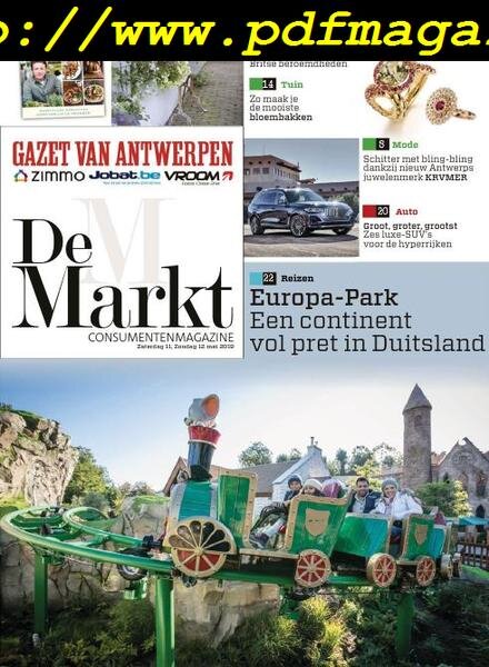 Gazet van Antwerpen De Markt — 11 mei 2019