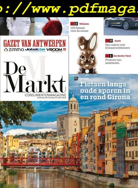 Gazet van Antwerpen De Markt — 20 april 2019