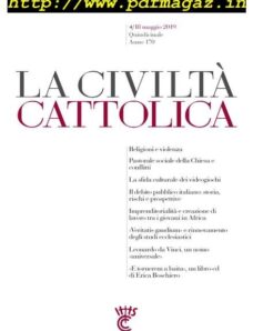 La Civilta Cattolica – 4 Maggio 2019