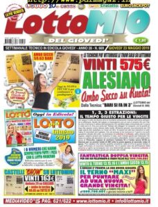 Lottomio del Giovedi – 23 Maggio 2019
