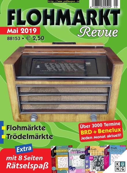 Flohmarkt Revue – Mai 2019