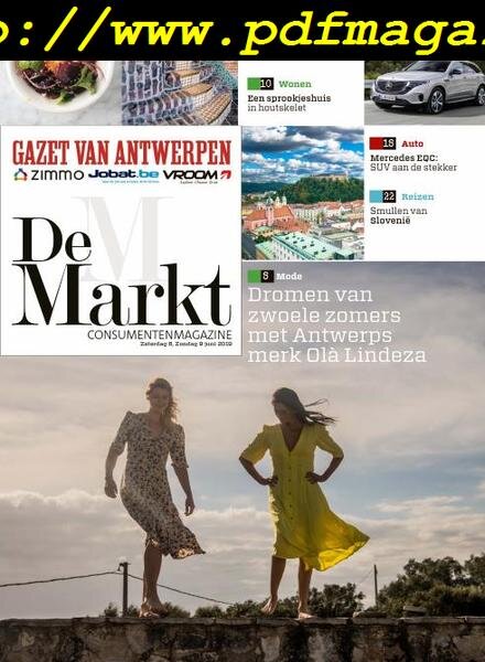 Gazet van Antwerpen De Markt — 08 juni 2019