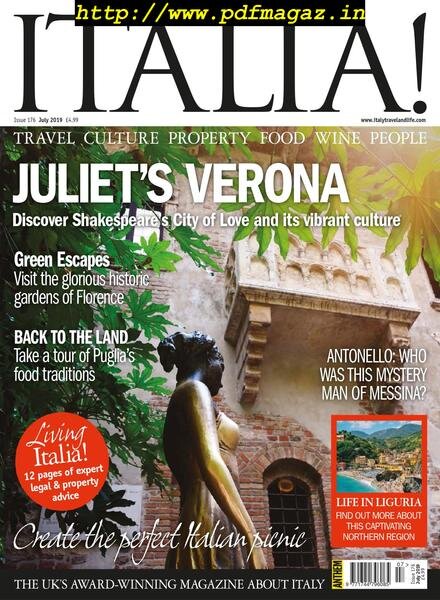 Italia! Magazine — July 2019