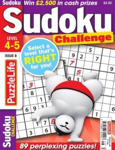 PuzzleLife Sudoku Challenge – June 2019