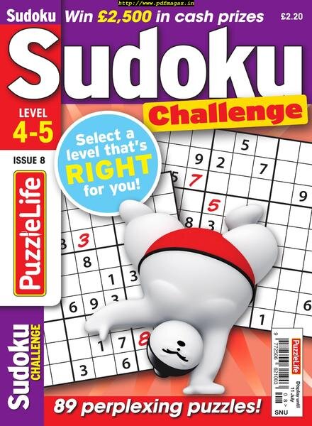PuzzleLife Sudoku Challenge — June 2019