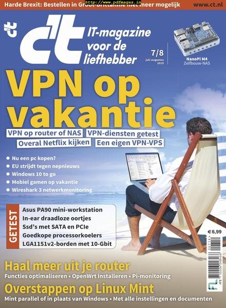 c’t Magazine Netherlands – augustus 2019