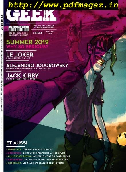 Geek France – aout-septembre 2019