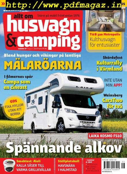 Husvagn & Camping – augusti 2019