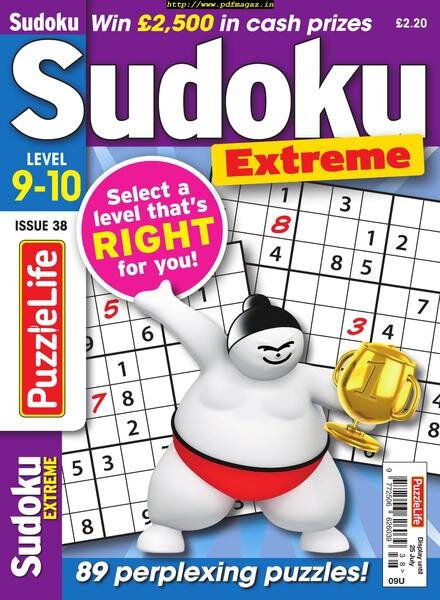 PuzzleLife Sudoku Extreme — June 2019