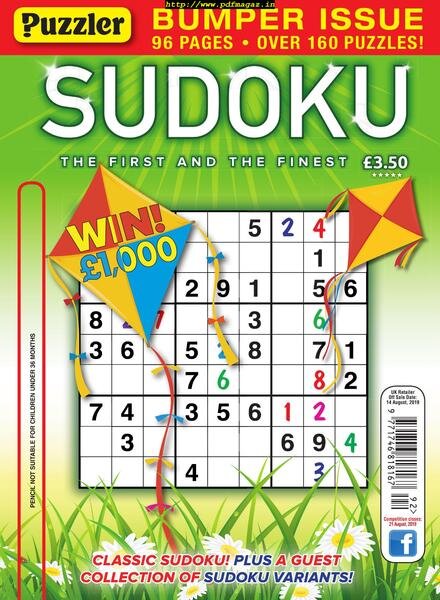 Puzzler Sudoku – July 2019
