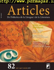 Articles Didactica de la Llengua i de la Literatura – juliol 2019