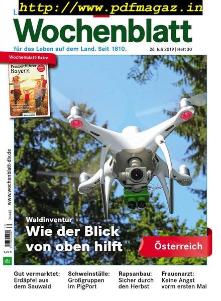 Bayerisches Landwirtschaftliches Wochenblatt Oesterreich – 25 Juli 2019