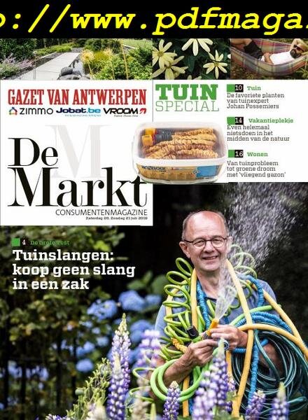 Gazet van Antwerpen De Markt – 20 juli 2019
