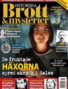 Historiska Brott & Mysterier – 30 juli 2019