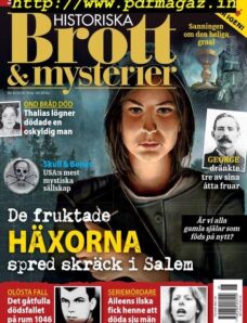 Historiska Brott & Mysterier — juli 2019