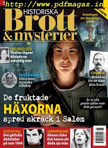Historiska Brott & Mysterier — juli 2019