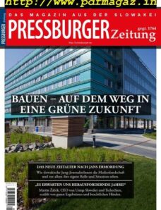 Pressburger Zeitung — August-September 2019