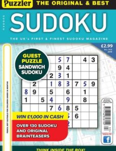 Puzzler Sudoku – August 2019