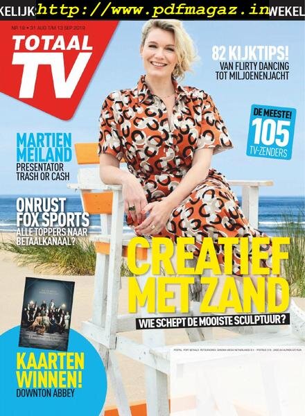 Totaal TV – 31 August 2019