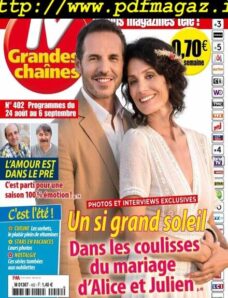TV Grandes chaines – 24 Aout 2019