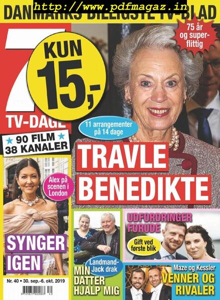 7 TV-Dage – 30 september 2019