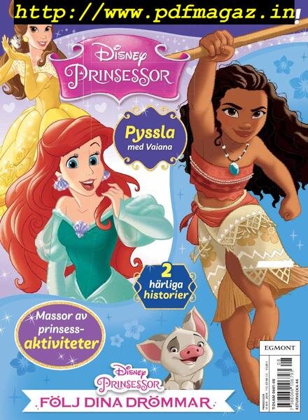 Disney Prinsessor — augusti 2019