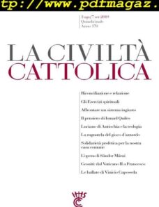 La Civilta Cattolica – 3 Agosto 2019