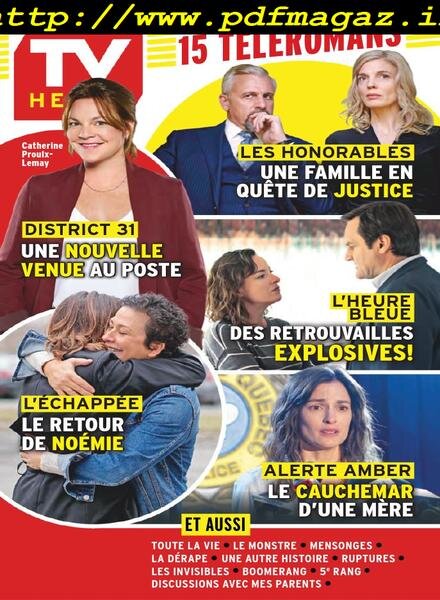 TV Hebdo – 07 septembre 2019