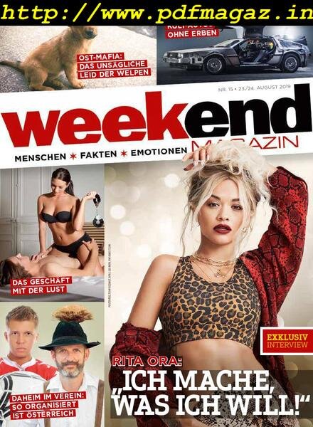 Weekend Magazin — 22 August 2019