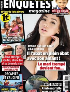 Enquetes Magazine – Septembre-Novembre 2019