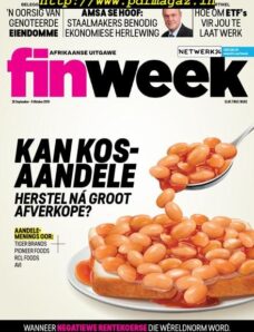 Finweek Afrikaans Edition – September 26, 2019