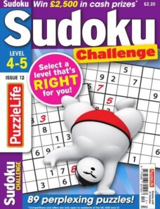 PuzzleLife Sudoku Challenge – October 2019