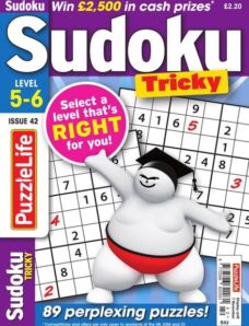 PuzzleLife Sudoku Tricky – October 2019