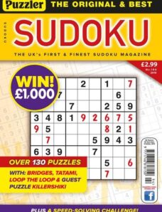 Puzzler Sudoku – September 2019