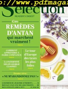 Selection Reader’s Digest France – aout 2019