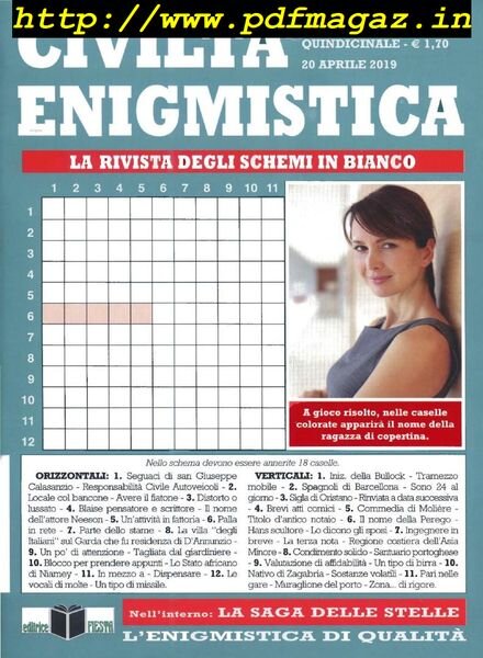 Civilta’ Enigmistica – 20 Aprile 2019