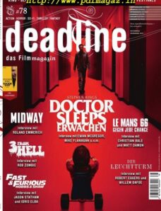 Deadline – November-Dezember 2019
