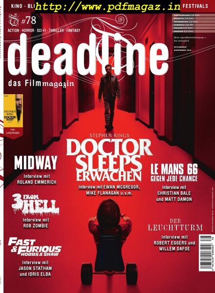 Deadline — November-Dezember 2019