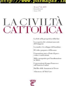 La Civilta Cattolica – 16 Novembre 2019