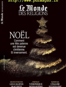Le Monde des Religions – Novembre-Decembre 2019