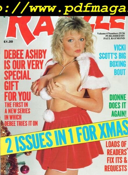 Razzle — Volume 4 Issue 25 & 26 Xmas Special 1986