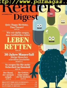 Reader’s Digest Germany — November 2019