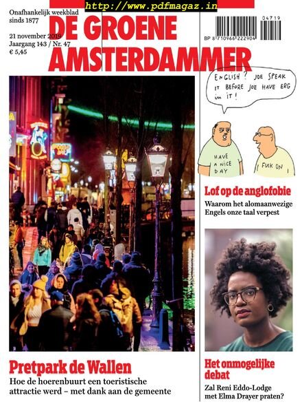 De Groene Amsterdammer – 22 november 2019