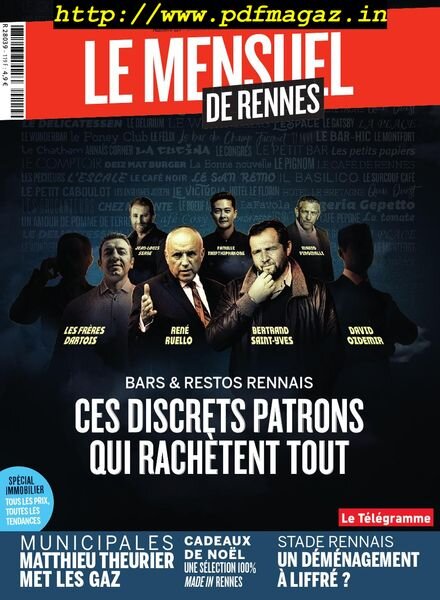 Le Mensuel de Rennes – decembre 2019