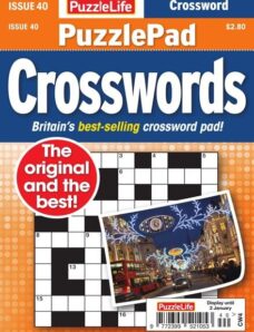 PuzzleLife PuzzlePad Crosswords – 05 December 2019